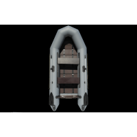 Лодка ПВХ Тайга-270Р (серый цвет)