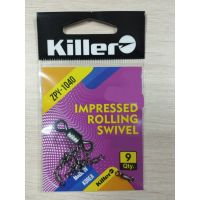 Вертлюг Killer Impressed Rolling Swivel №10