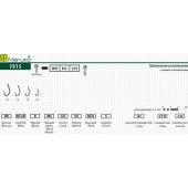 Крючок одинарный Maruto 7015-10