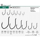 Крючок одинарный Maruto 8832 10/0(1 шт)