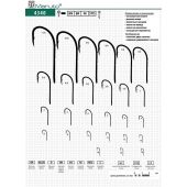 Крючок одинарный Maruto Osaka 4340-4
