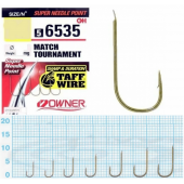 Крючок одинарный Owner 56535 Match Tournament brown #14