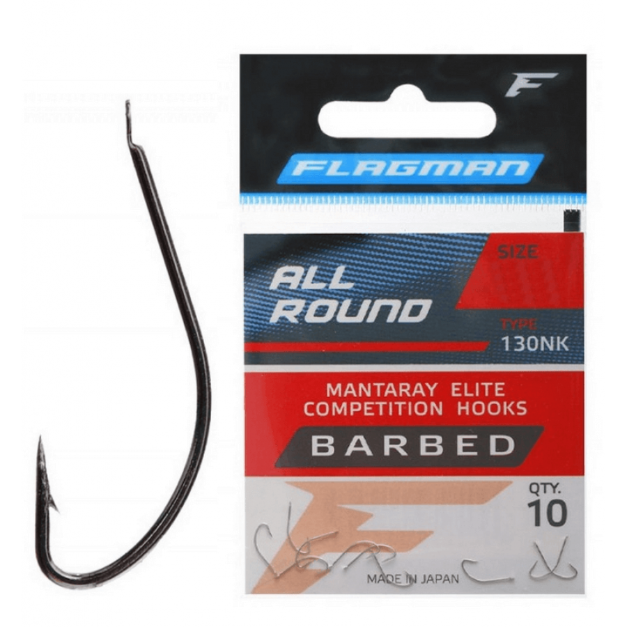 Крючок одинарный Flagman Allround 130NK #16-0