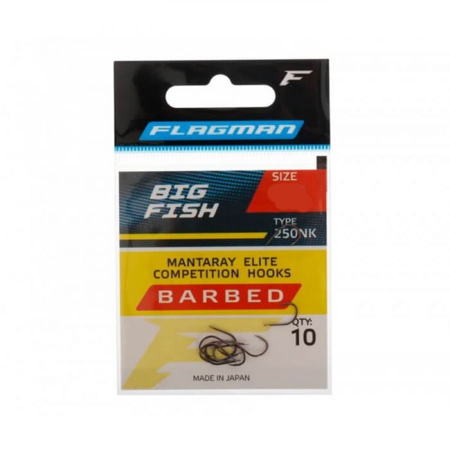 купить Крючок одинарный Flagman Big Fish 250BN #16-0