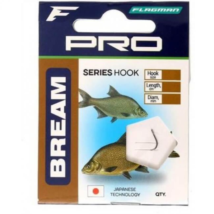 купить Крючок одинарный Flagman Pro Bream Hooks PRCRN #18N-0