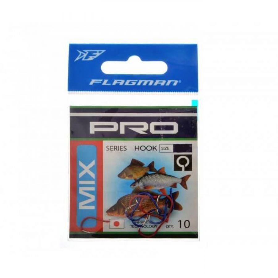 Крючок одинарный Flagman Pro Mix MXC #16RB-0