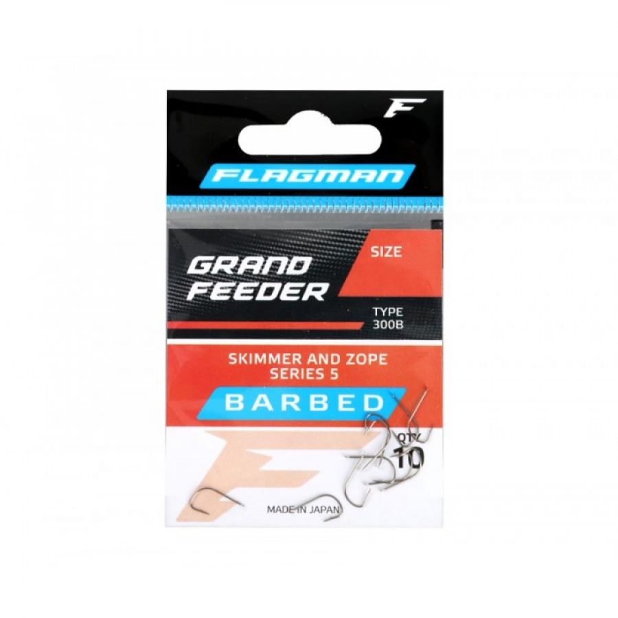 купить Крючок одинарный Flagman Skimmer And Zope Series 5 300B #18-0