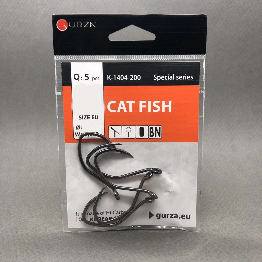 купить Крючок одинарный Gurza Cat Fish #4/0-0