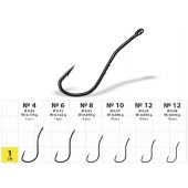 Крючок одинарный Gurza RYUSEN 2bh #12