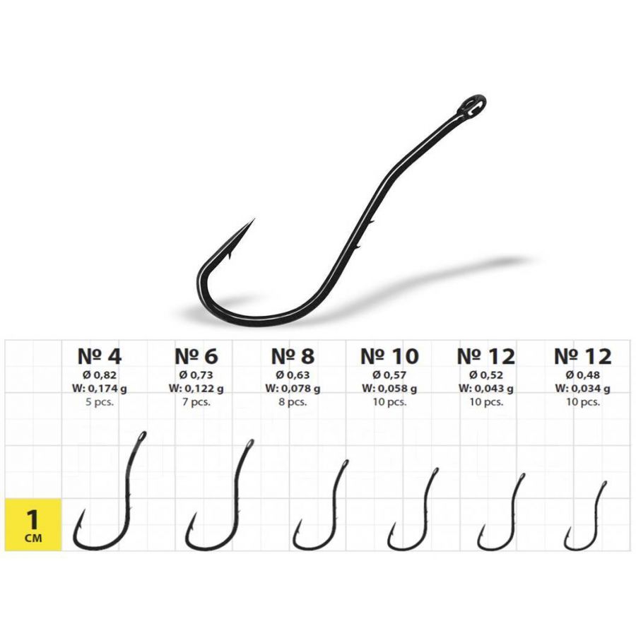 купить Крючок одинарный Gurza RYUSEN 2bh #6 K-1024-006-0