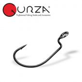 Крючок офсетный Gurza (KE-3209-008) WORM 101 LE #8 BN