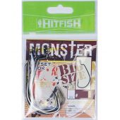 Крючок офсетный Hitfish MONSTER OFFSET #8/0, 2.00mm