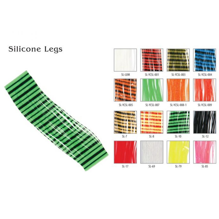 Материал для вязки мушек Akara FLY MATERIALS Silicone Legs #12-0
