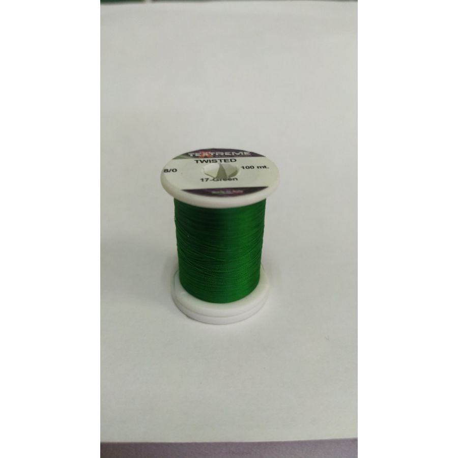 Нитки Textreme для вязание мушек №17-Green-0