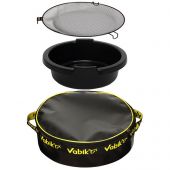 Ведро для прикормки Vabik(таз +сито+сумка)