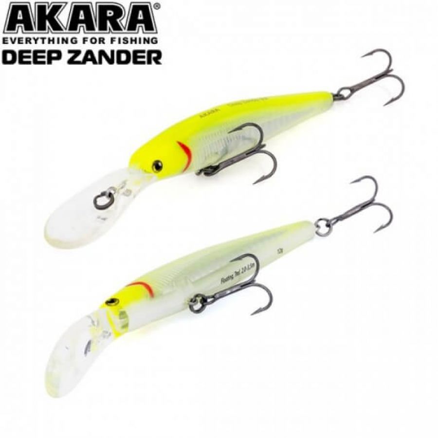 купить Воблер Akara Deep Zander 90F-1