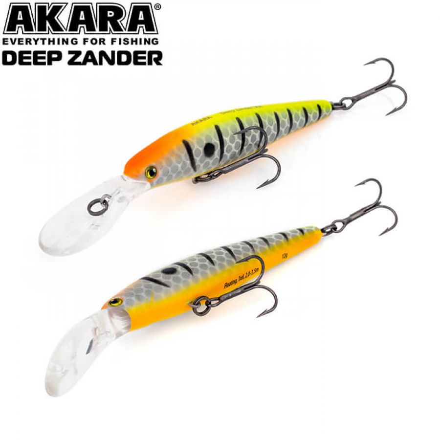 купить Воблер Akara Deep Zander 90F-3