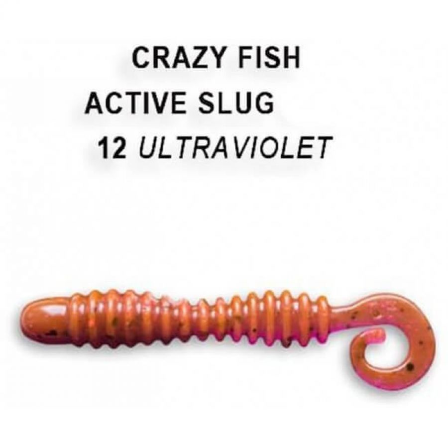 купить Силиконовая приманка Crazy Fish Active Slug 2-4