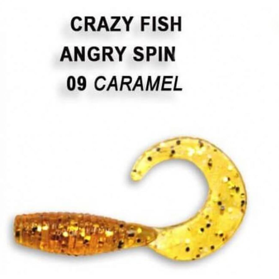 Силиконовая приманка Crazy Fish Angry Spin 2-2