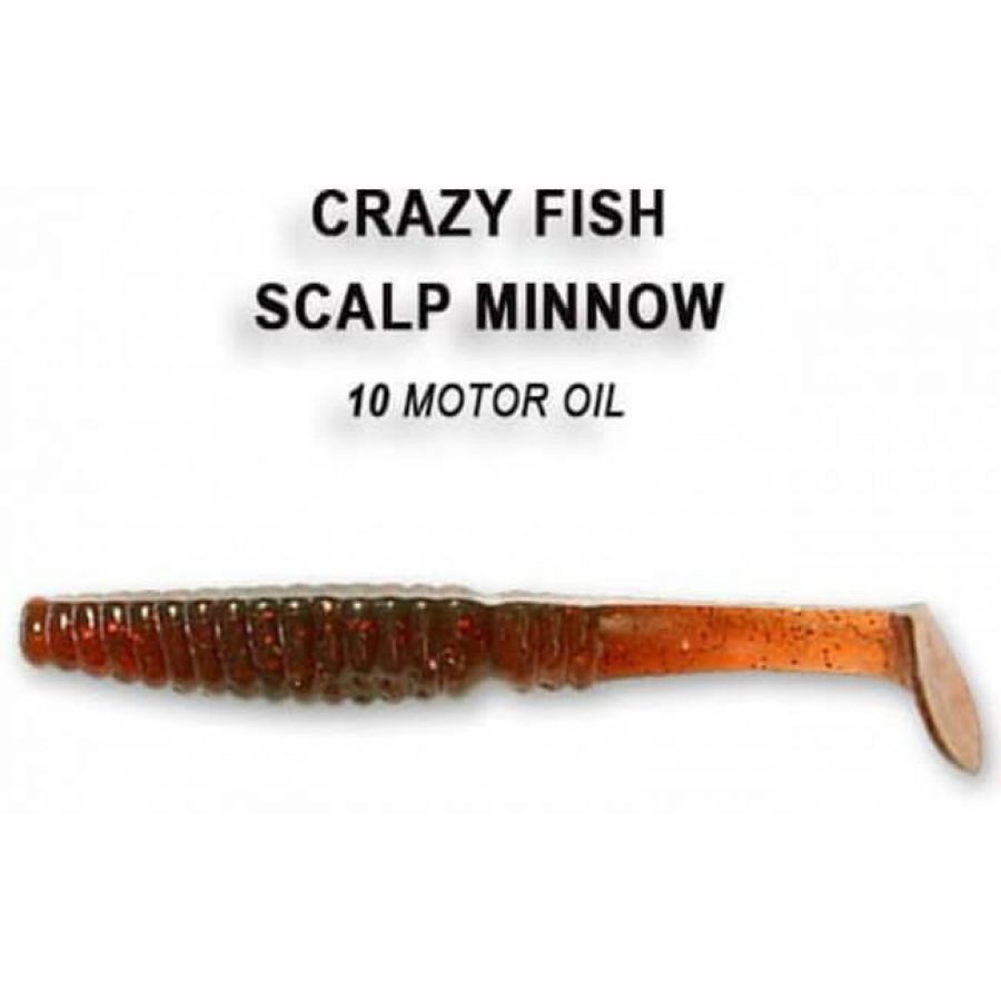 купить Силиконовая приманка Crazy Fish Scalp Minnow 8 см-1