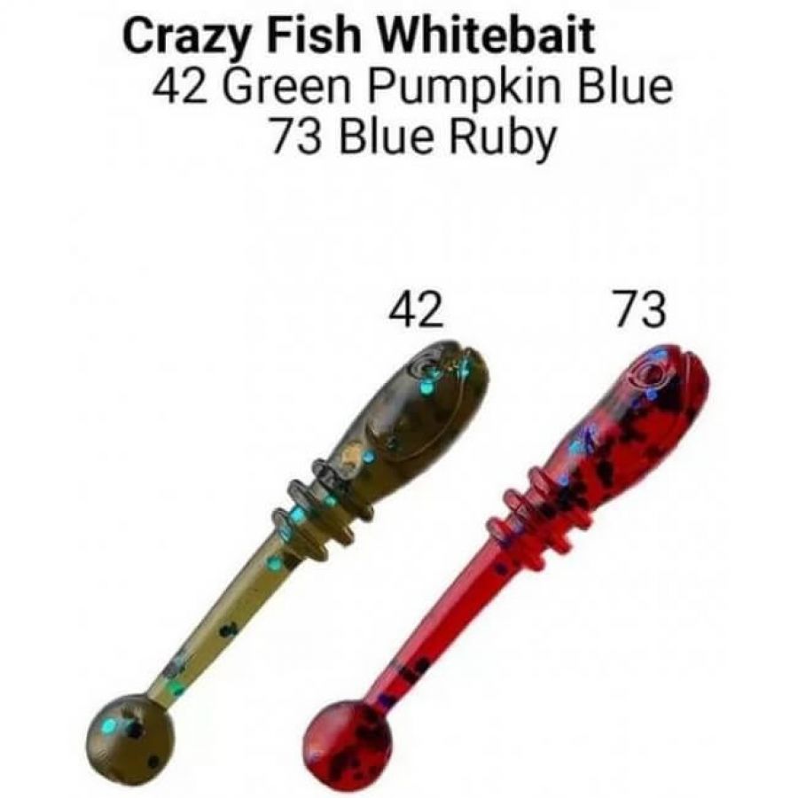 Силиконовая приманка Crazy Fish Whitebait 0,8-2