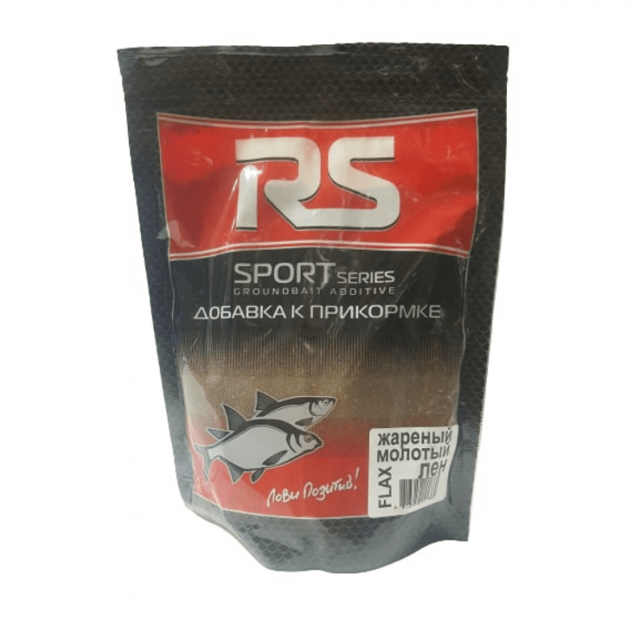 купить Компонент прикормки RS SPORT (Жареный молотый лен) -400 гр-0