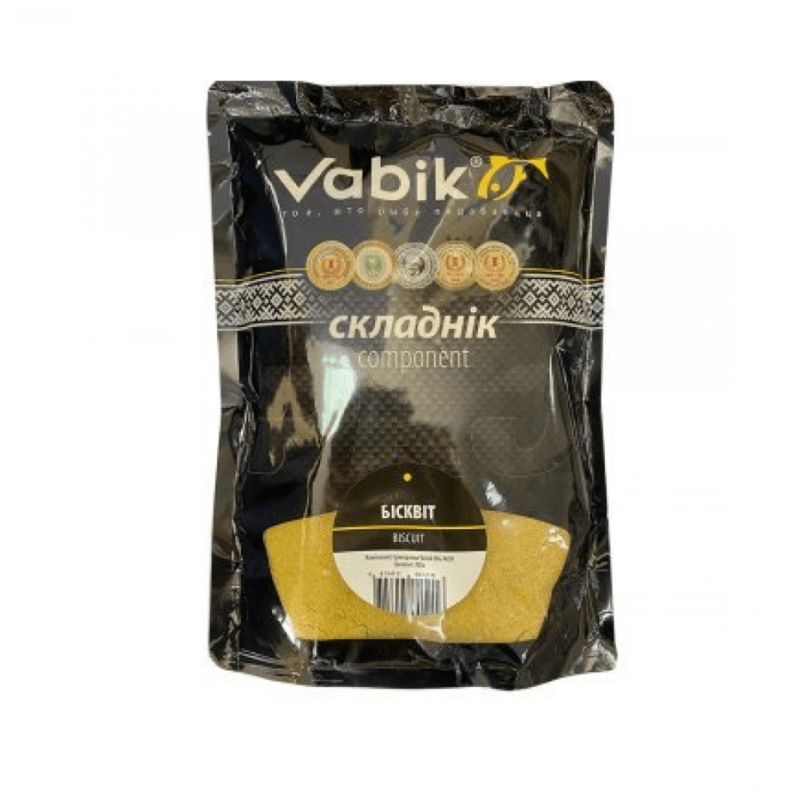 купить Компонент прикормки Vabik Бисквит 750г BIG PACK-0