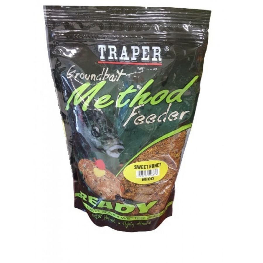 Прикормка Traper Method Feeder Pellets 2мм 500гр Мёд-0