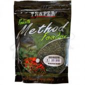 Прикормка Traper Method Feeder Pellets 4мм 500гр зелёный марципан
