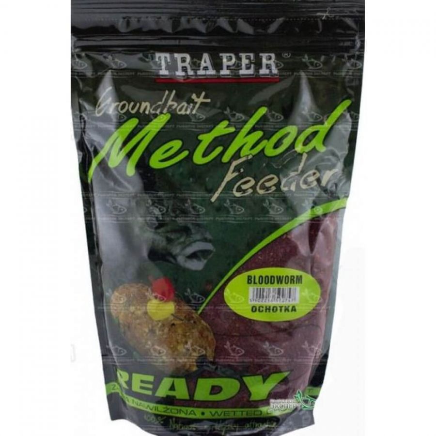 Прикормка Traper Method Feeder READY 750гр мотыль-0