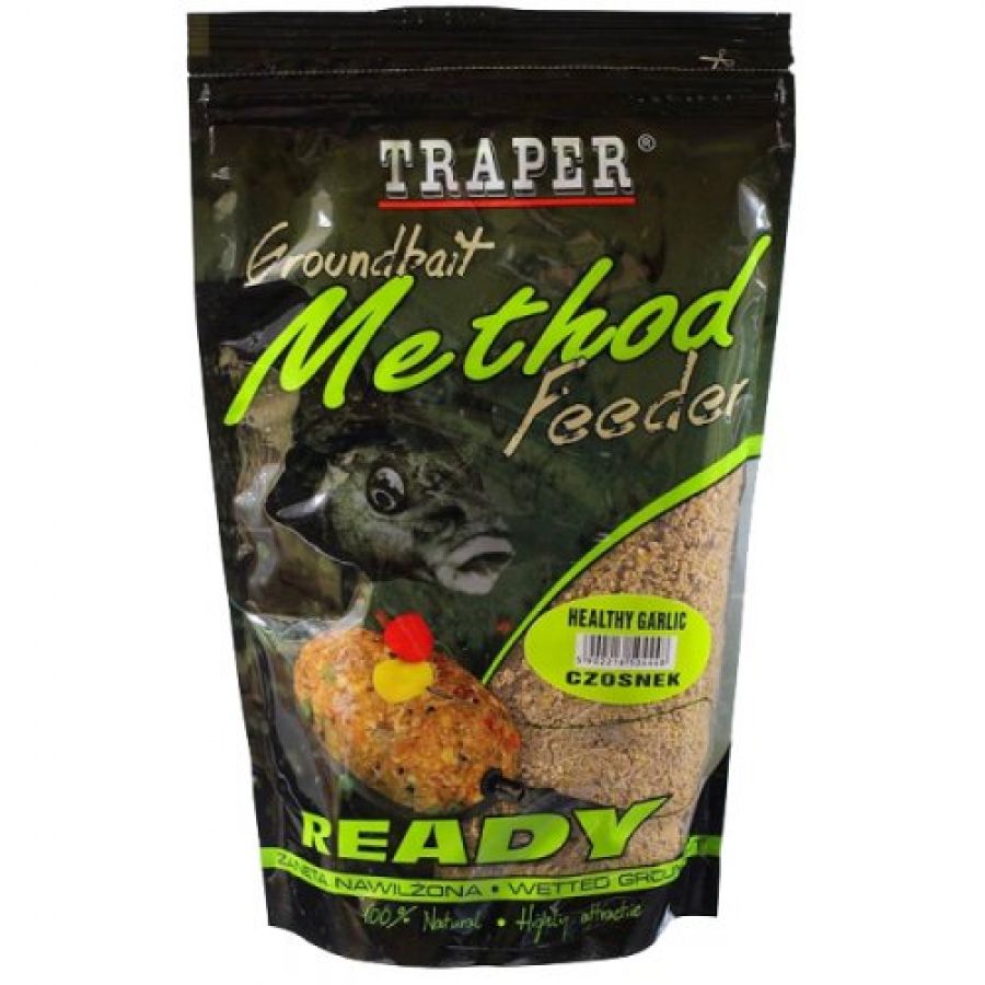 купить Прикормка Traper Method Feeder READY 750гр чеснок-0