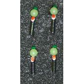 Мормышка DS Столбик 0,32 гр d-1,5 флуоресц. шарик