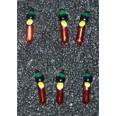 Мормышка DS Столбик 0,20 гр d-1,7 красная