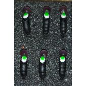 Мормышка DS Опарыш 0,51 гр d-3,0 шарик кошачий глаз фиолет