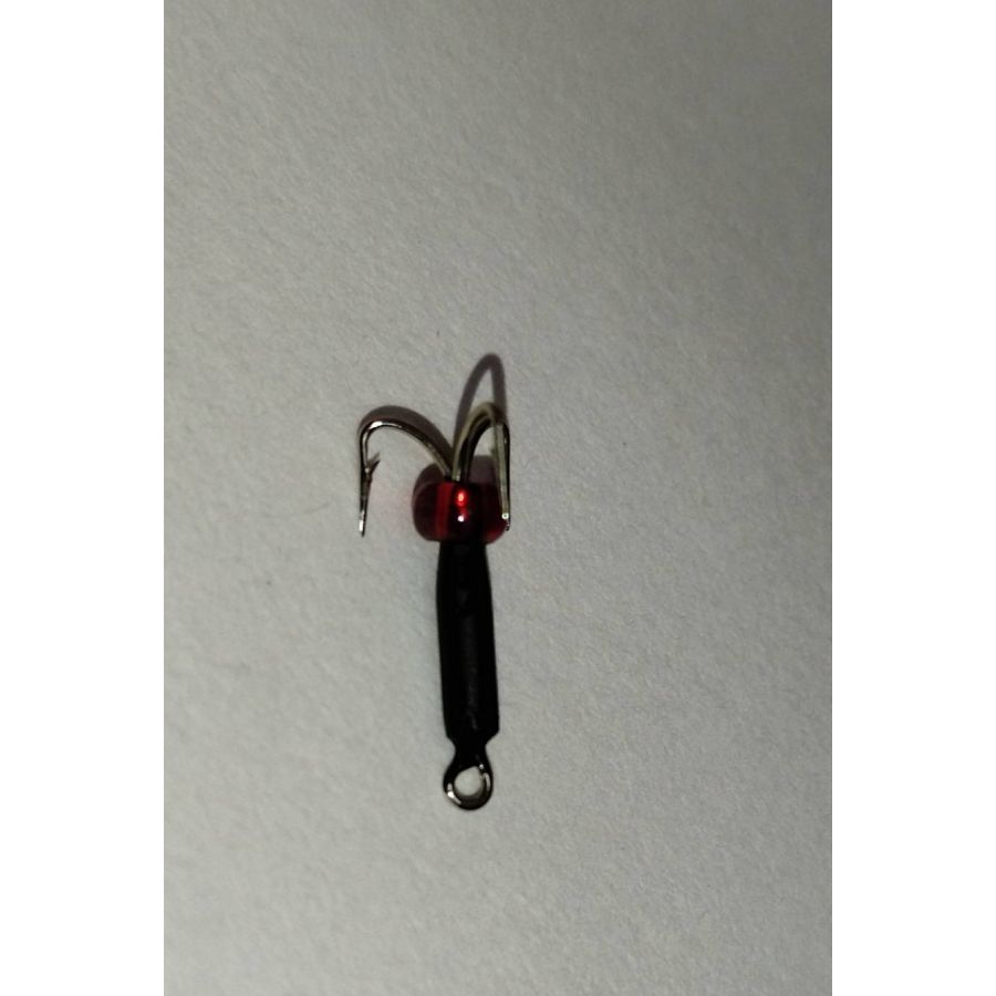 купить Мормышка Арсенал Черт d-1,5 мм 0,2 гр черный с бусинкой красной-0