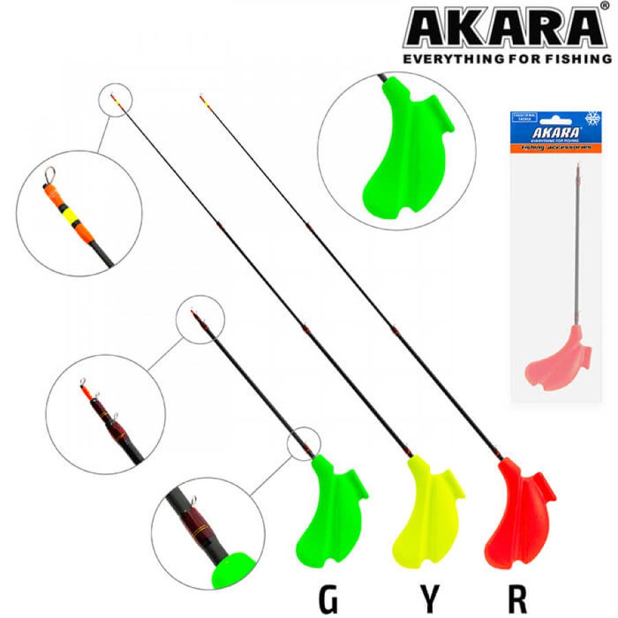 Удочка зимняя Akara Lucky Punch HLTC-3 Green (1,5-7гр) #HLTC-3-G-0