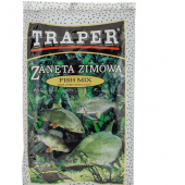 Прикормка рыболовная Traper Зимняя Fish Mix 750гр рыбная смесь