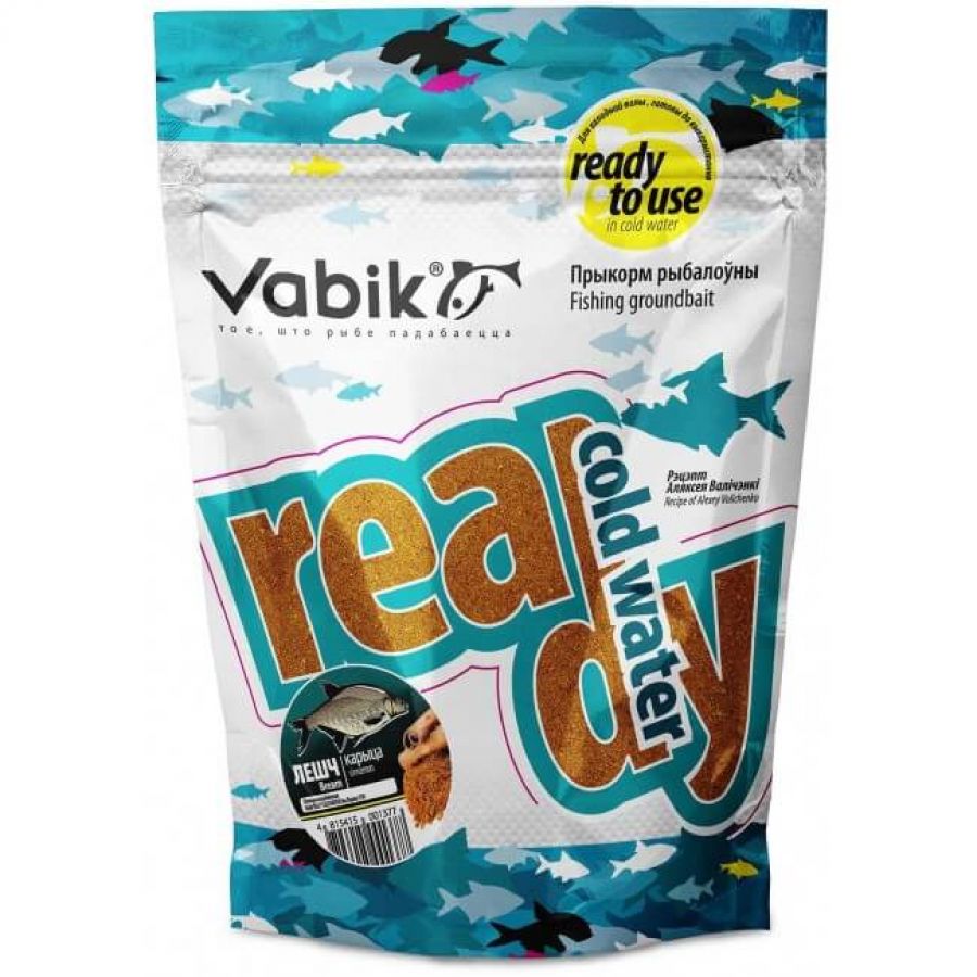 Прикормка рыболовная Vabik ready cold water Лещ корица 750гр-0