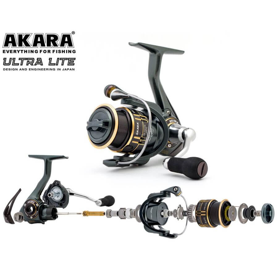 купить Катушка безынерционная Akara Ultra Lite 1000-9 8+1bb.-5