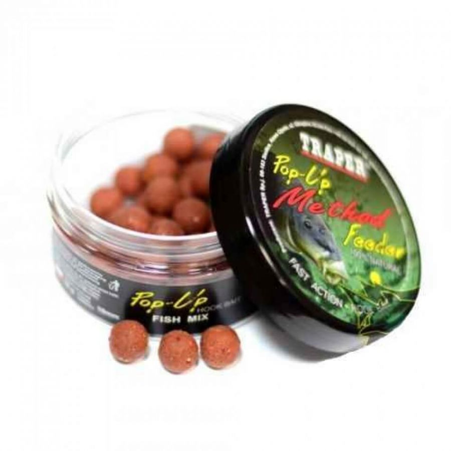 Бойлы Traper Pop-Up Method Feeder Рыбный микс 10mm 30гр-0