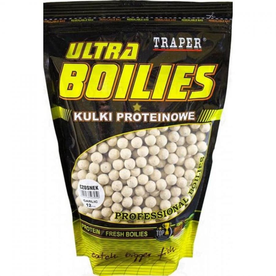 Бойлы Traper Ultra Boilies Чеснок 12мм 100гр-0