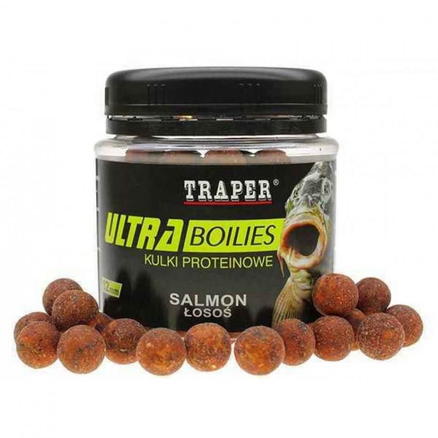 Бойлы Traper Ultra Boilies Лосось 12мм 100гр-0