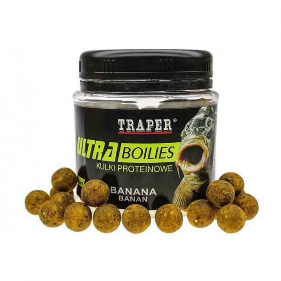 Бойлы Traper Ultra Boilies Банан 16мм 100гр-0
