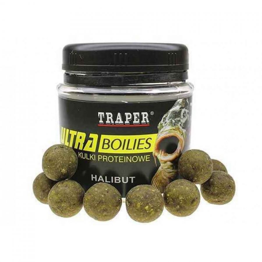 Бойлы Traper Ultra Boilies Палтус 16мм 100гр-0