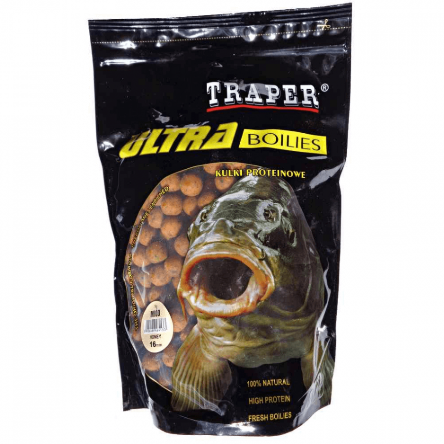 Бойлы Traper Ultra 1кг 16мм Miod-0