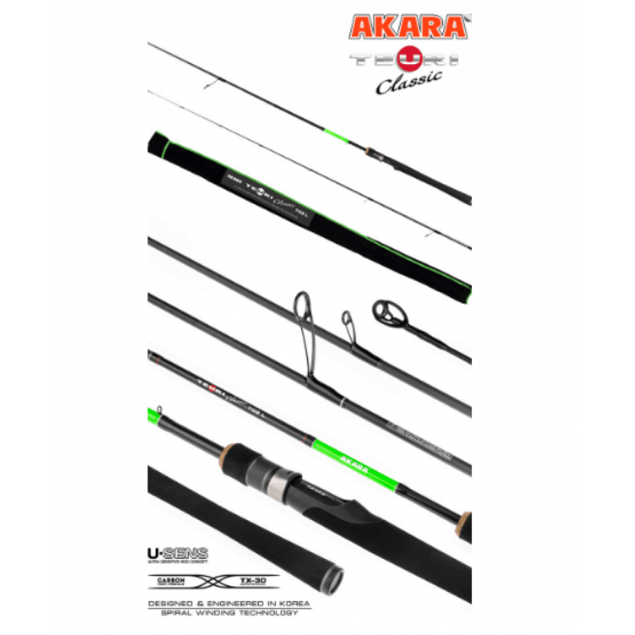 купить Спиннинг Akara Teuri Classic 2,44м 3,5-12гр-4