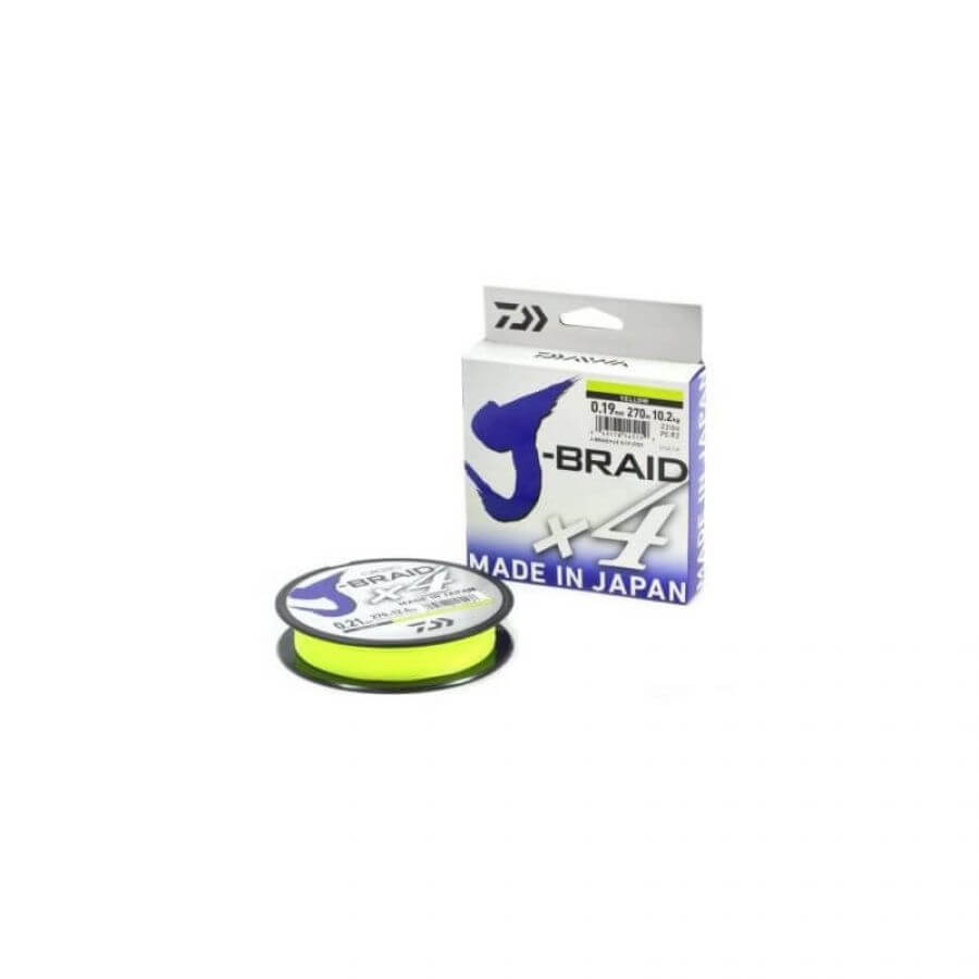 Плетенка Daiwa J-Braid X4 135m Yellow-0
