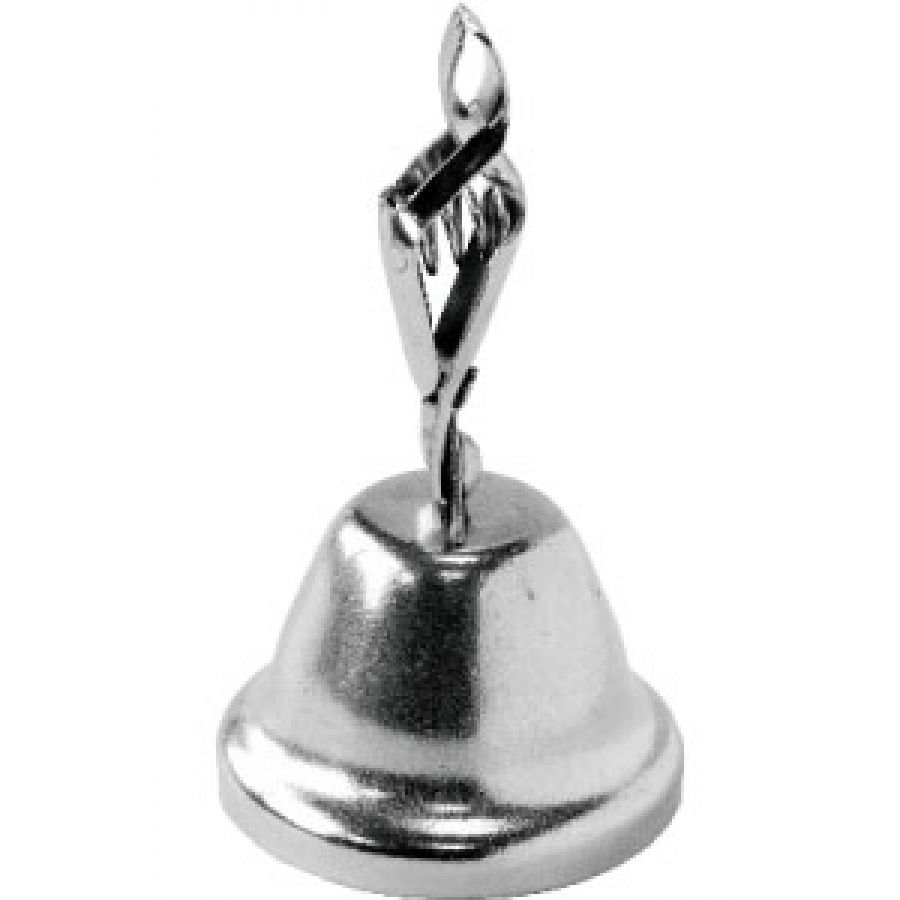 купить Колокольчик с прищепкой металл-0