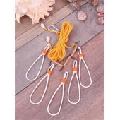 Кукан ВК без поплавка+5 карабинов пластик