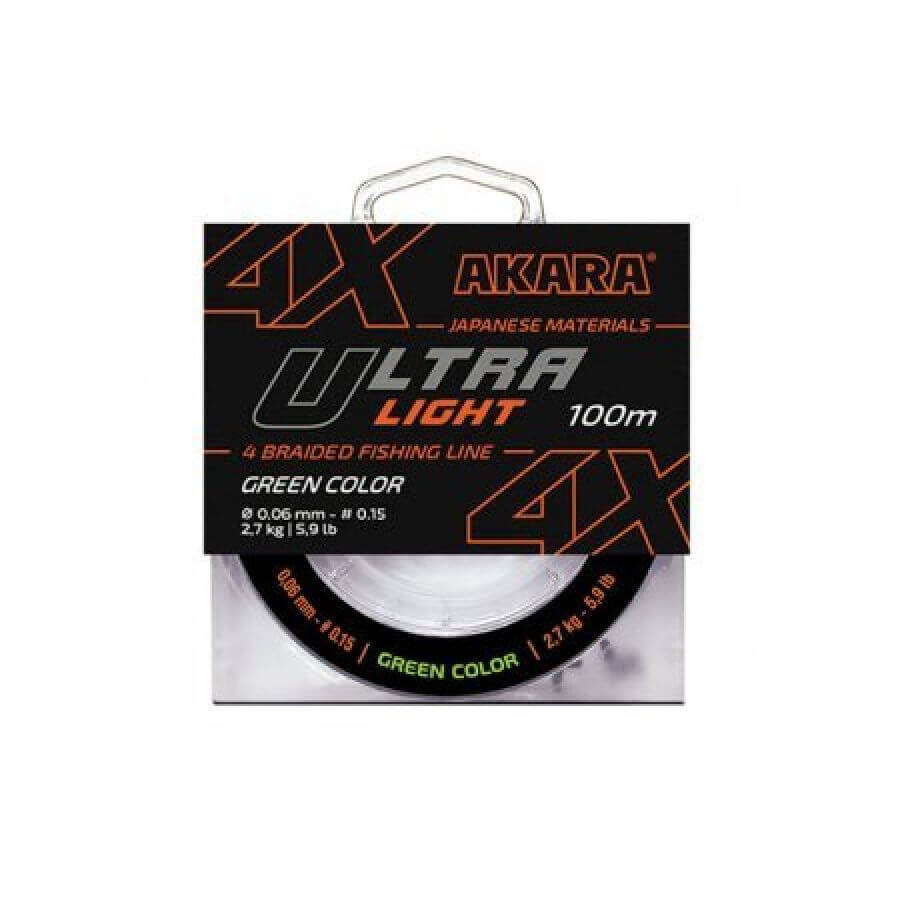 купить Плетенка Akara Ultra Light X-4 100м Зеленый-0